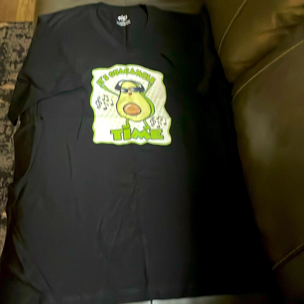 Guacamole Time T-shirt XL